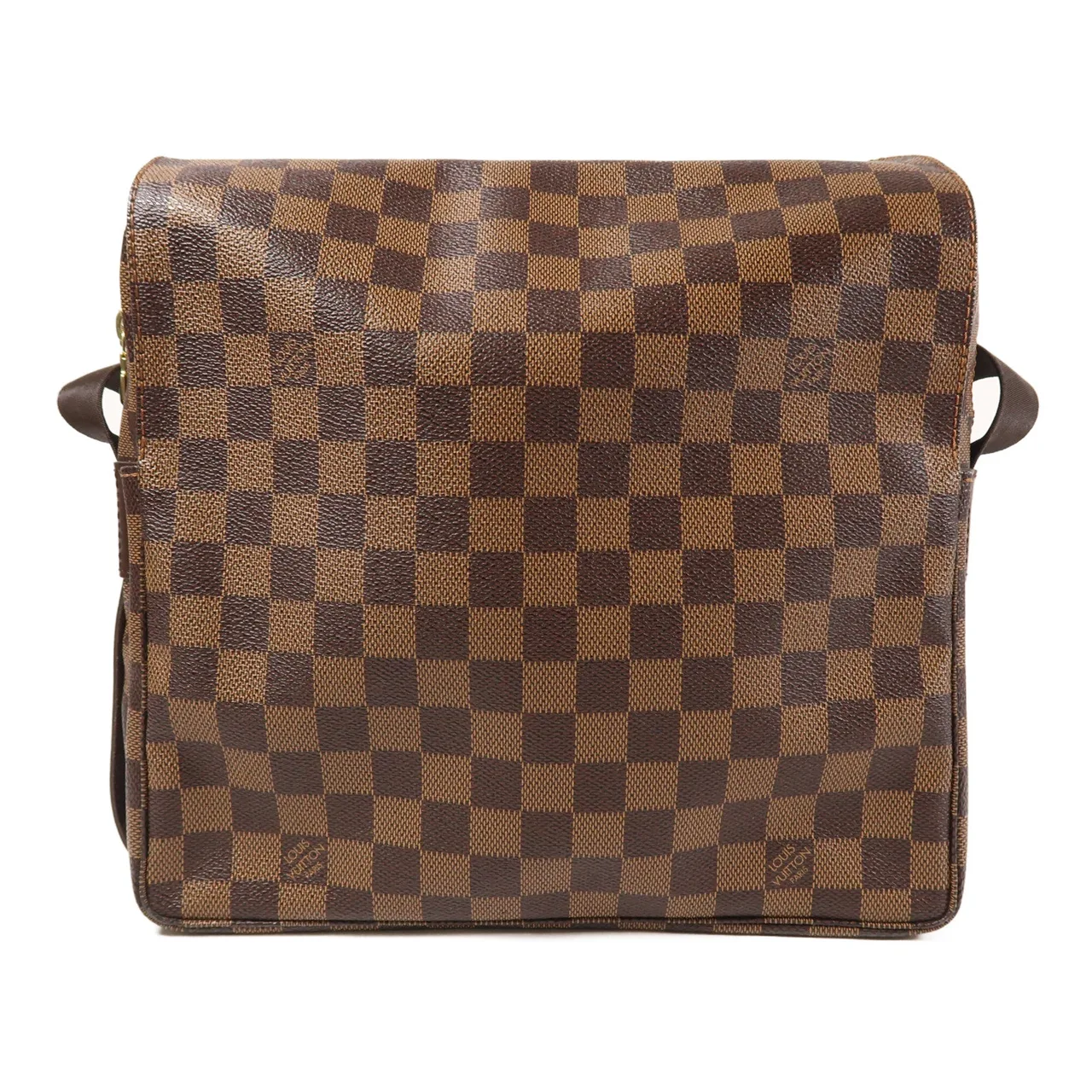 LOUIS VUITTON Naviglio N45255 肩背包 塗層帆布 棕色 / Brown 塗層帆布 中古品A - 縮圖 2