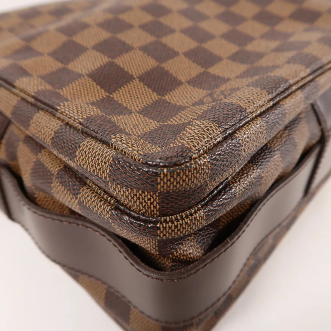 LOUIS VUITTON Naviglio N45255 肩背包 塗層帆布 棕色 / Brown 塗層帆布 中古品A - 縮圖 5