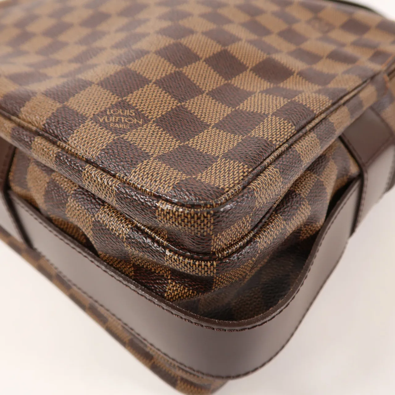 LOUIS VUITTON Naviglio N45255 肩背包 塗層帆布 棕色 / Brown 塗層帆布 中古品A - 縮圖 6