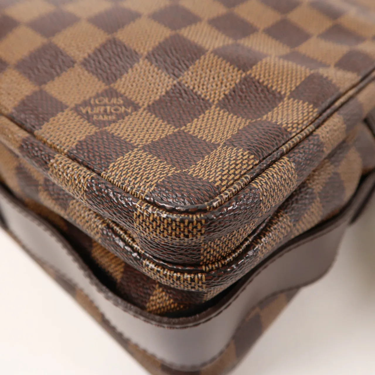 LOUIS VUITTON Naviglio N45255 肩背包 塗層帆布 棕色 / Brown 塗層帆布 中古品A - 縮圖 8