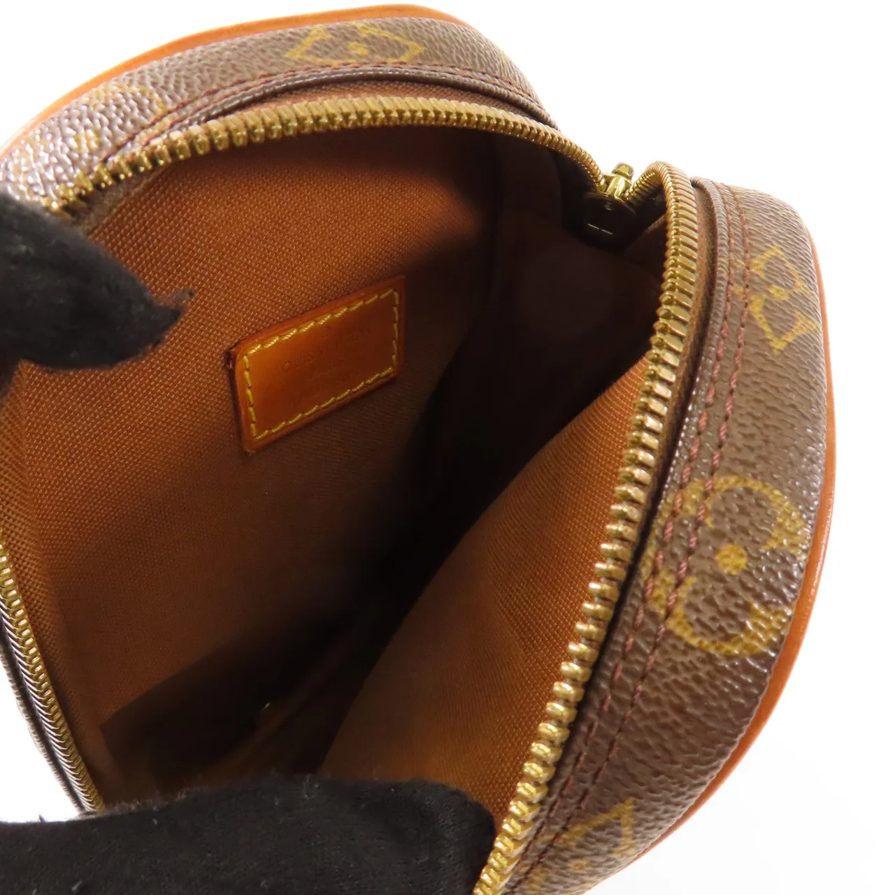 LOUIS VUITTON Pochette Gange M51870 腰包 塗層帆布 棕色 塗層帆布 中古品B - 縮圖 5