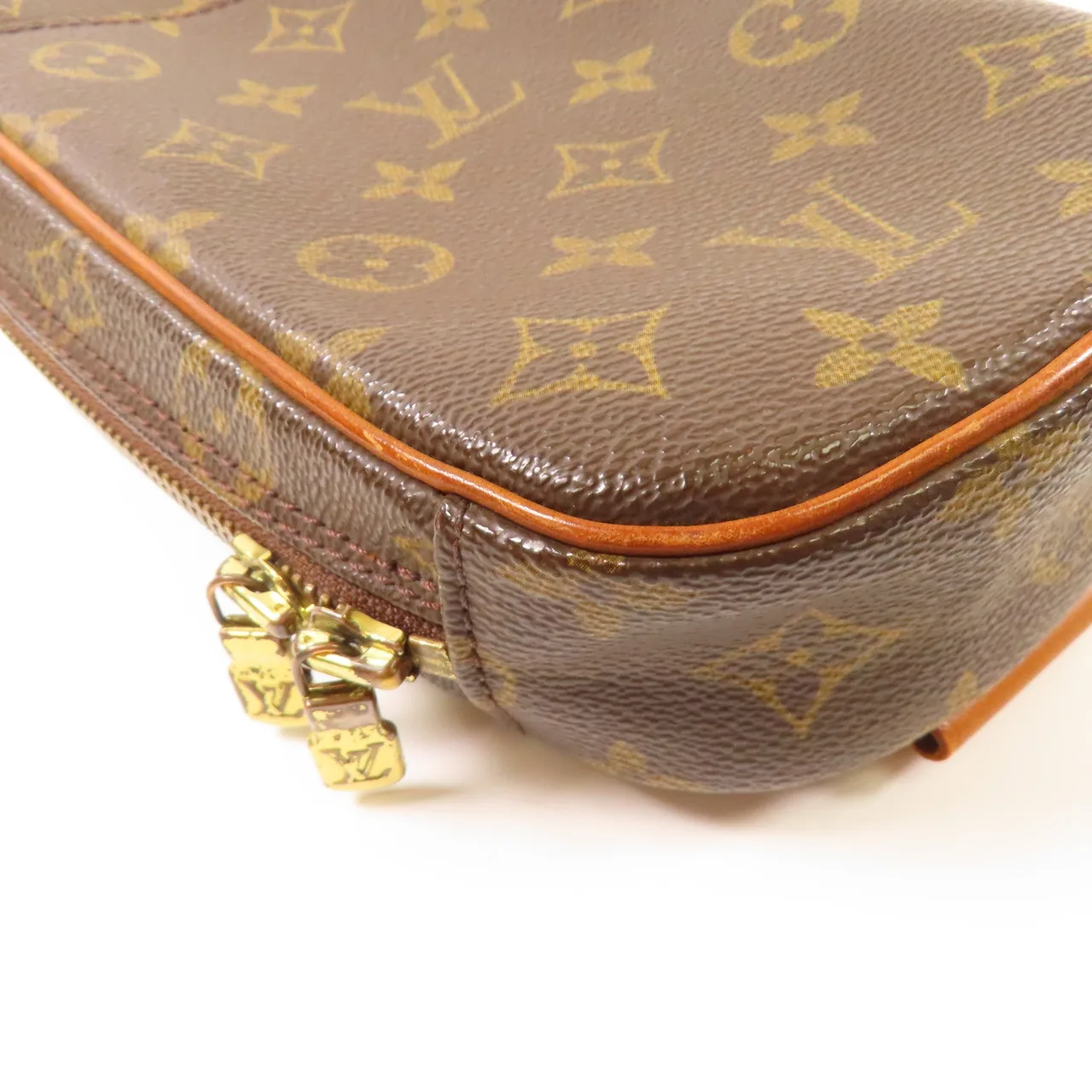 LOUIS VUITTON Pochette Gange M51870 腰包 塗層帆布 棕色 塗層帆布 中古品B - 縮圖 10