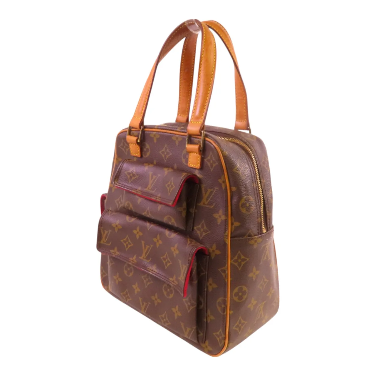 LOUIS VUITTON Excentri-cite M51161 手提包 塗層帆布 棕色 / Brown 塗層帆布 中古品B - 縮圖 3