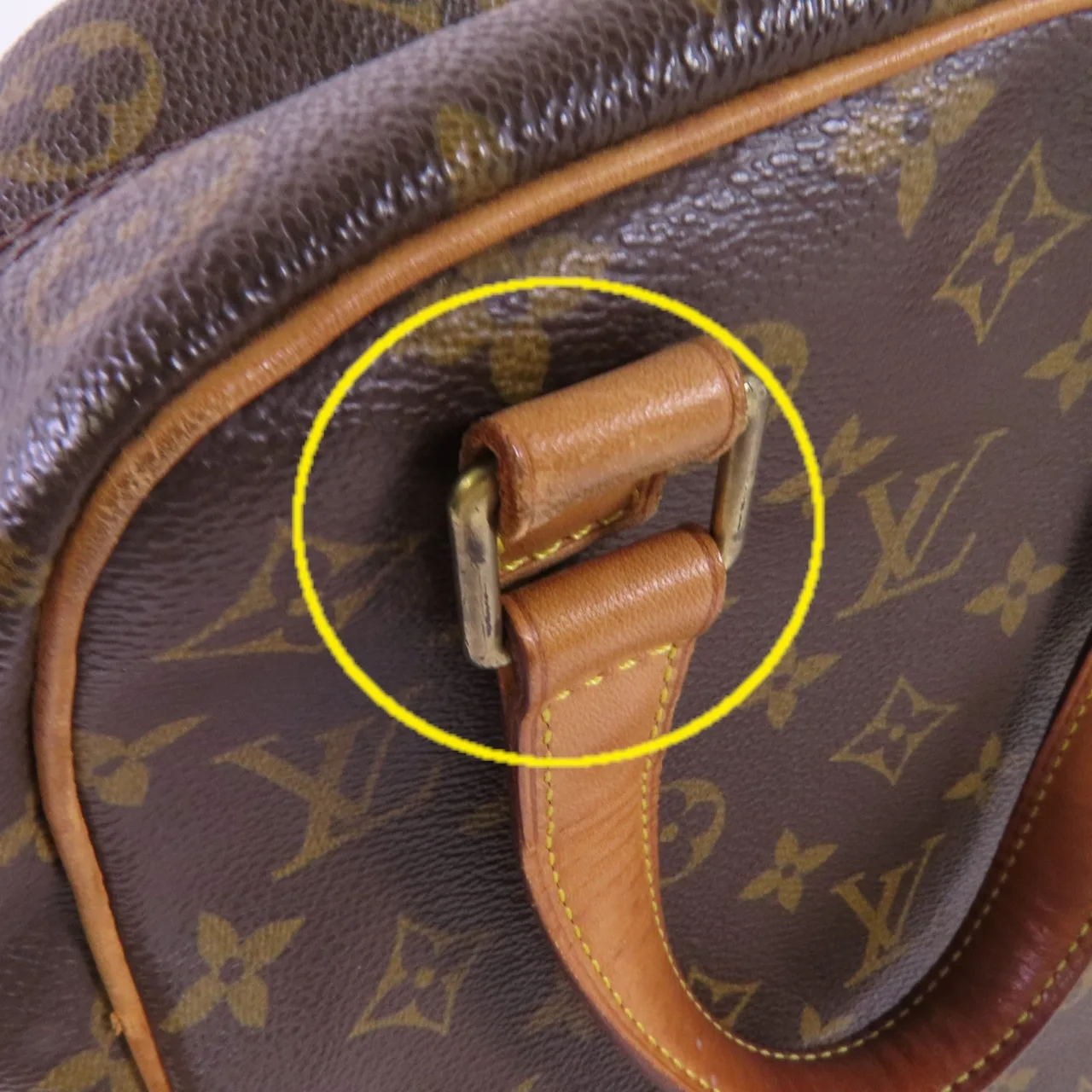 LOUIS VUITTON Excentri-cite M51161 手提包 塗層帆布 棕色 / Brown 塗層帆布 中古品B - 縮圖 23