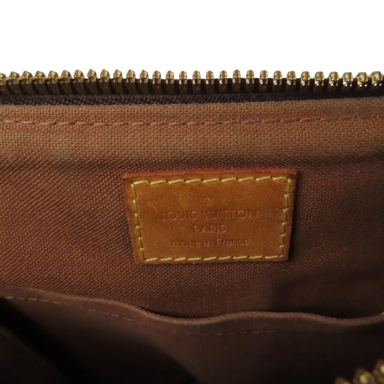 LOUIS VUITTON Palermo M40145 兩用包 塗層帆布 棕色 / Brown 塗層帆布 中古品B - 縮圖 6