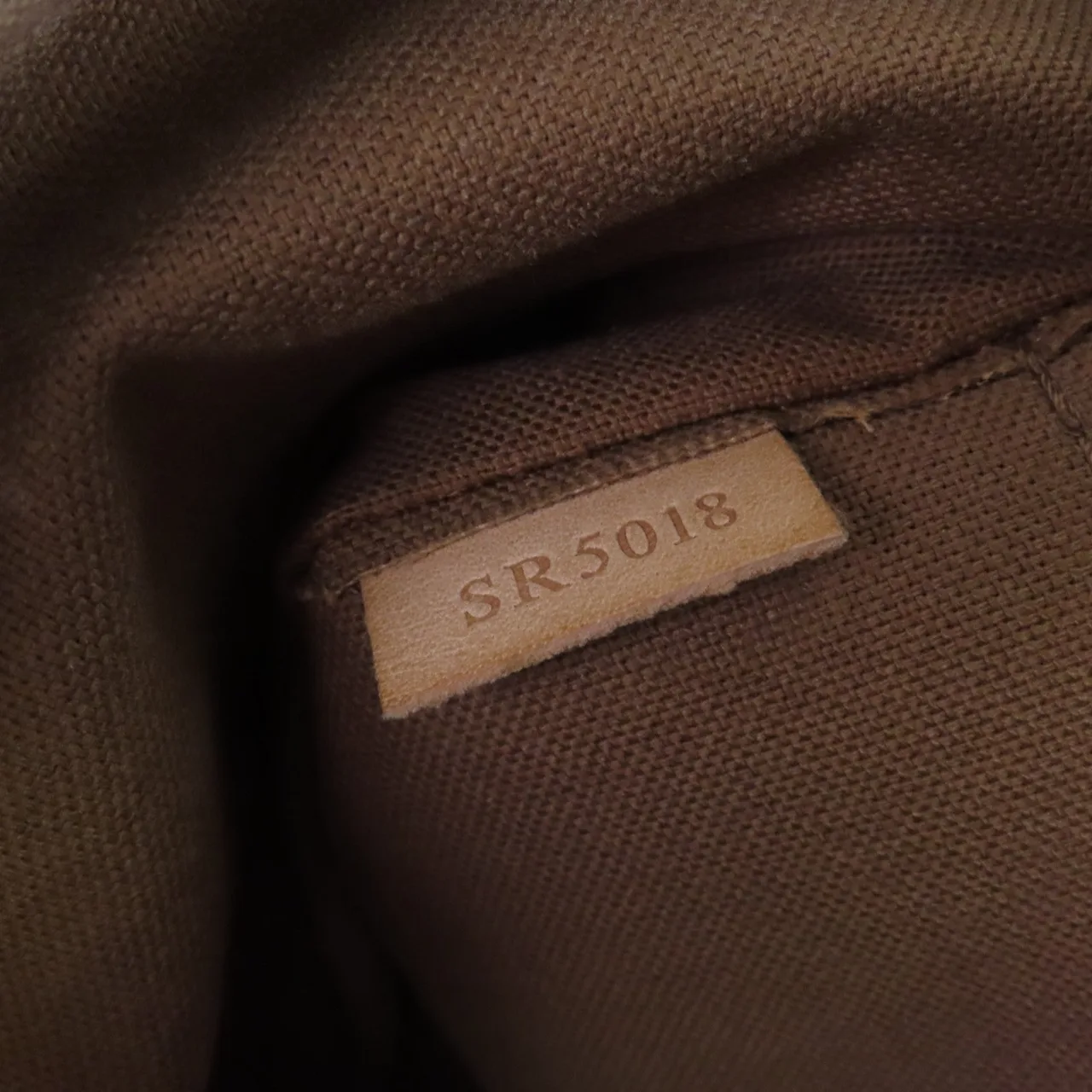 LOUIS VUITTON Palermo M40145 兩用包 塗層帆布 棕色 / Brown 塗層帆布 中古品B - 縮圖 7