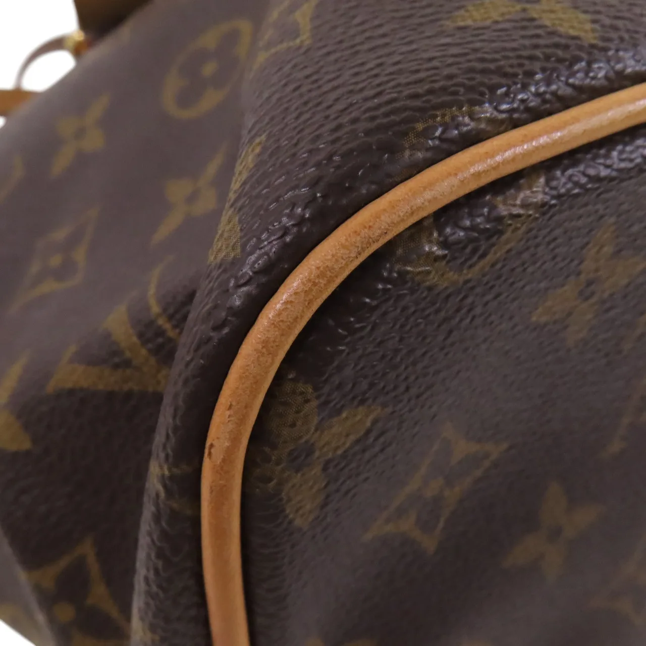 LOUIS VUITTON Palermo M40145 兩用包 塗層帆布 棕色 / Brown 塗層帆布 中古品B - 縮圖 13