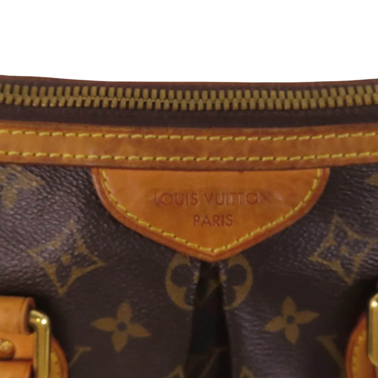 LOUIS VUITTON Palermo M40145 兩用包 塗層帆布 棕色 / Brown 塗層帆布 中古品B - 縮圖 15