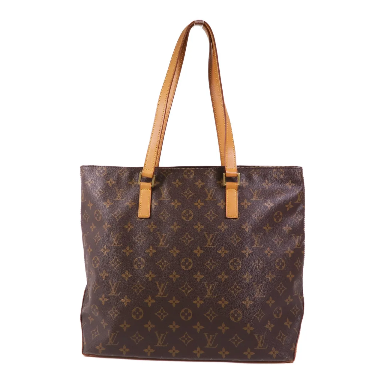 LOUIS VUITTON Cabas Mezzo M51151 肩背包 塗層帆布 棕色 / Brown