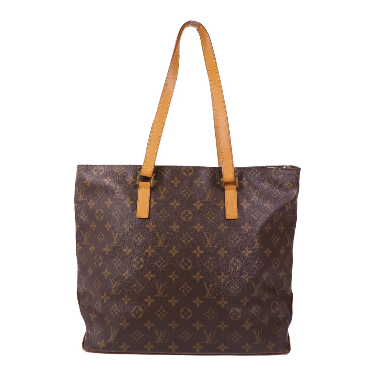 LOUIS VUITTON Cabas Mezzo M51151 肩背包 塗層帆布 棕色 / Brown 塗層帆布 中古品B - 縮圖 2