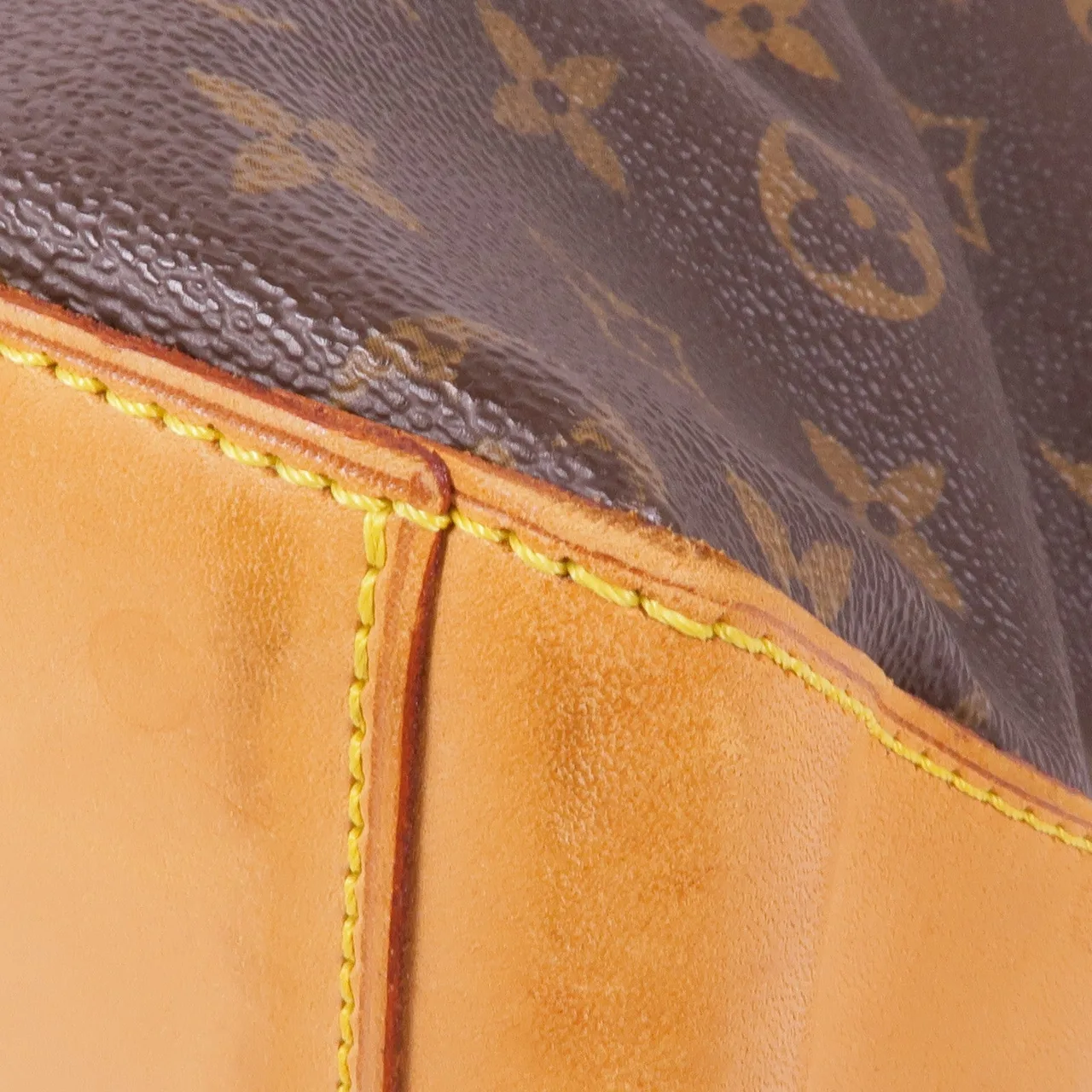 LOUIS VUITTON Cabas Mezzo M51151 肩背包 塗層帆布 棕色 / Brown 塗層帆布 中古品B - 縮圖 7