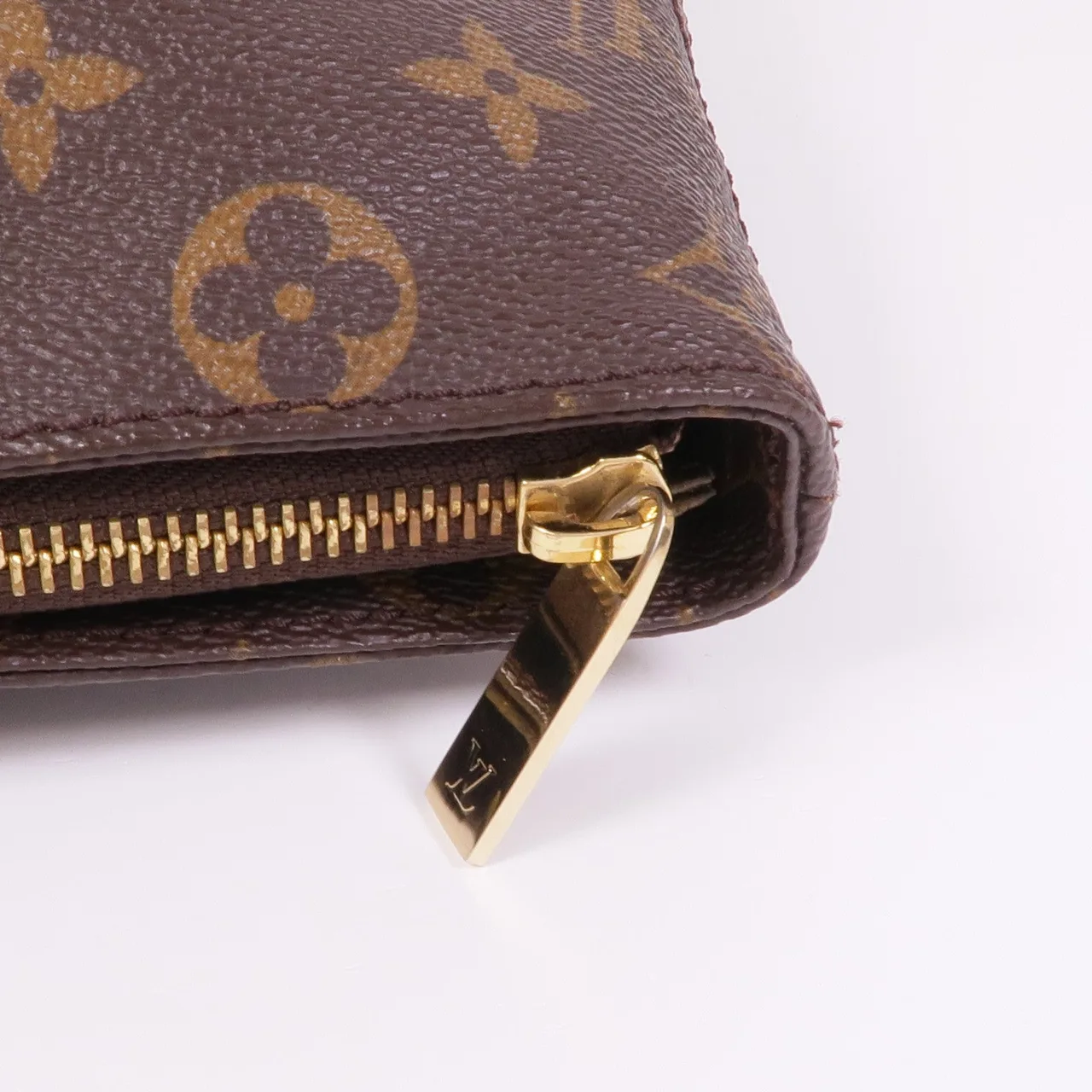 LOUIS VUITTON Cabas Mezzo M51151 肩背包 塗層帆布 棕色 / Brown 塗層帆布 中古品B - 縮圖 10
