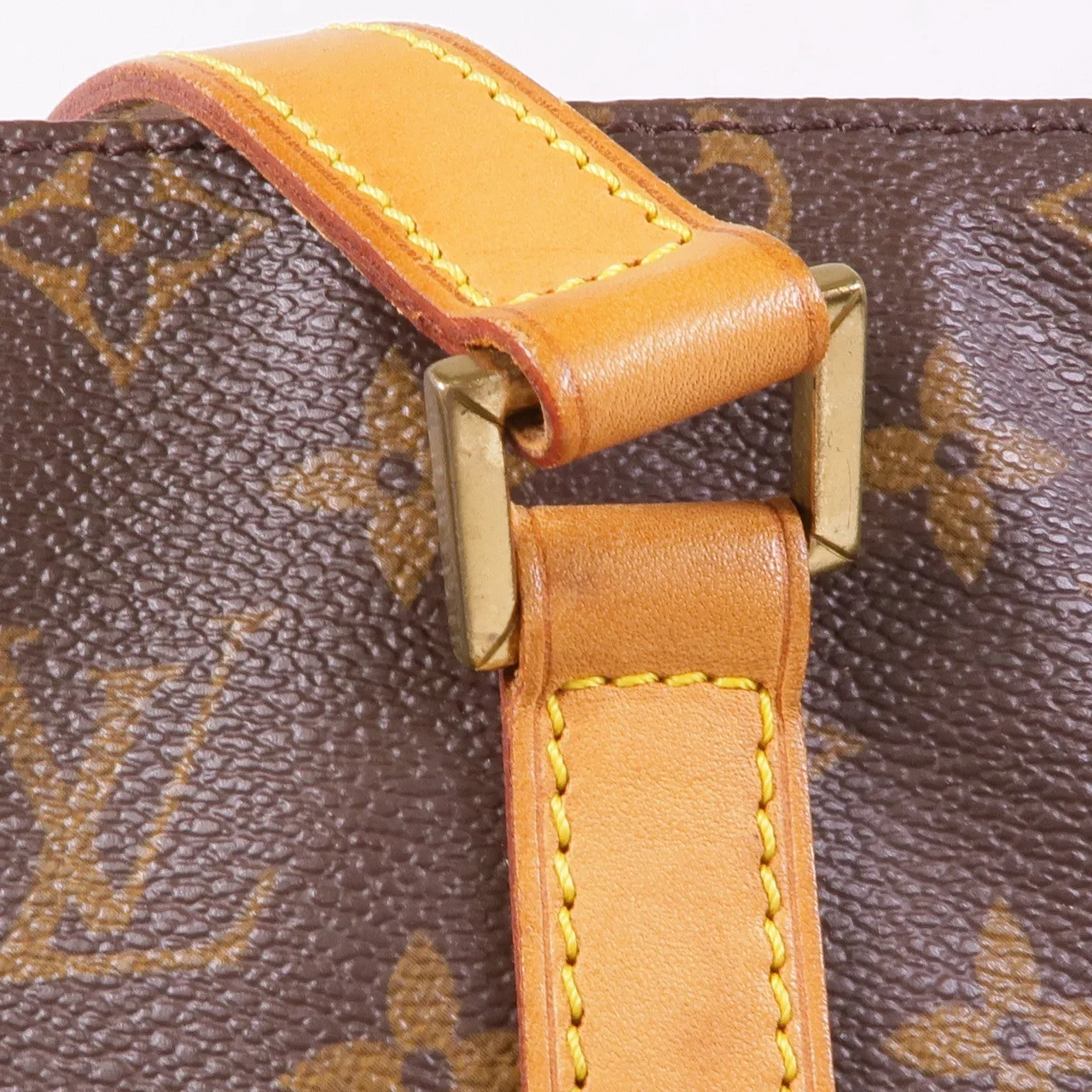 LOUIS VUITTON Cabas Mezzo M51151 肩背包 塗層帆布 棕色 / Brown 塗層帆布 中古品B - 縮圖 11