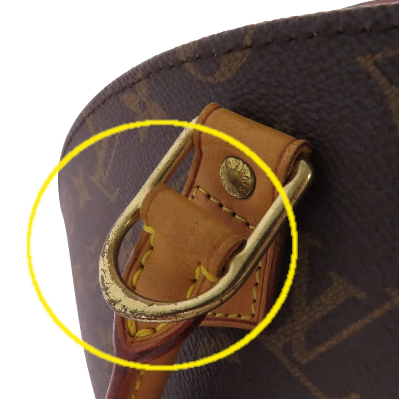 LOUIS VUITTON M51126 手提包 塗層帆布 棕色 塗層帆布 中古品B - 縮圖 16