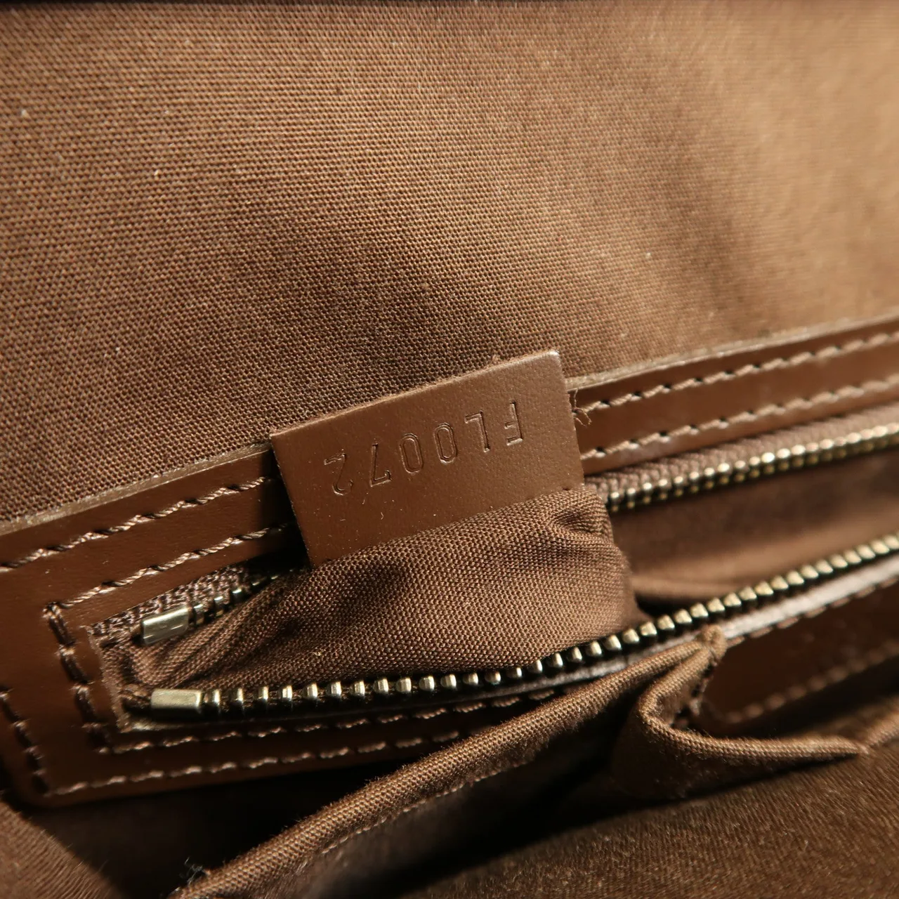 LOUIS VUITTON M52012 手提包 皮革 棕色 / Brown 皮革 中古品A - 縮圖 7