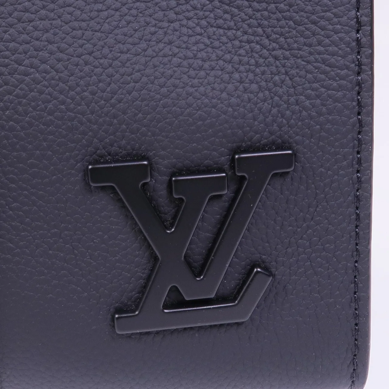 LOUIS VUITTON M57308 托特包 牛皮 黑色 牛皮 中古品A - 縮圖 7