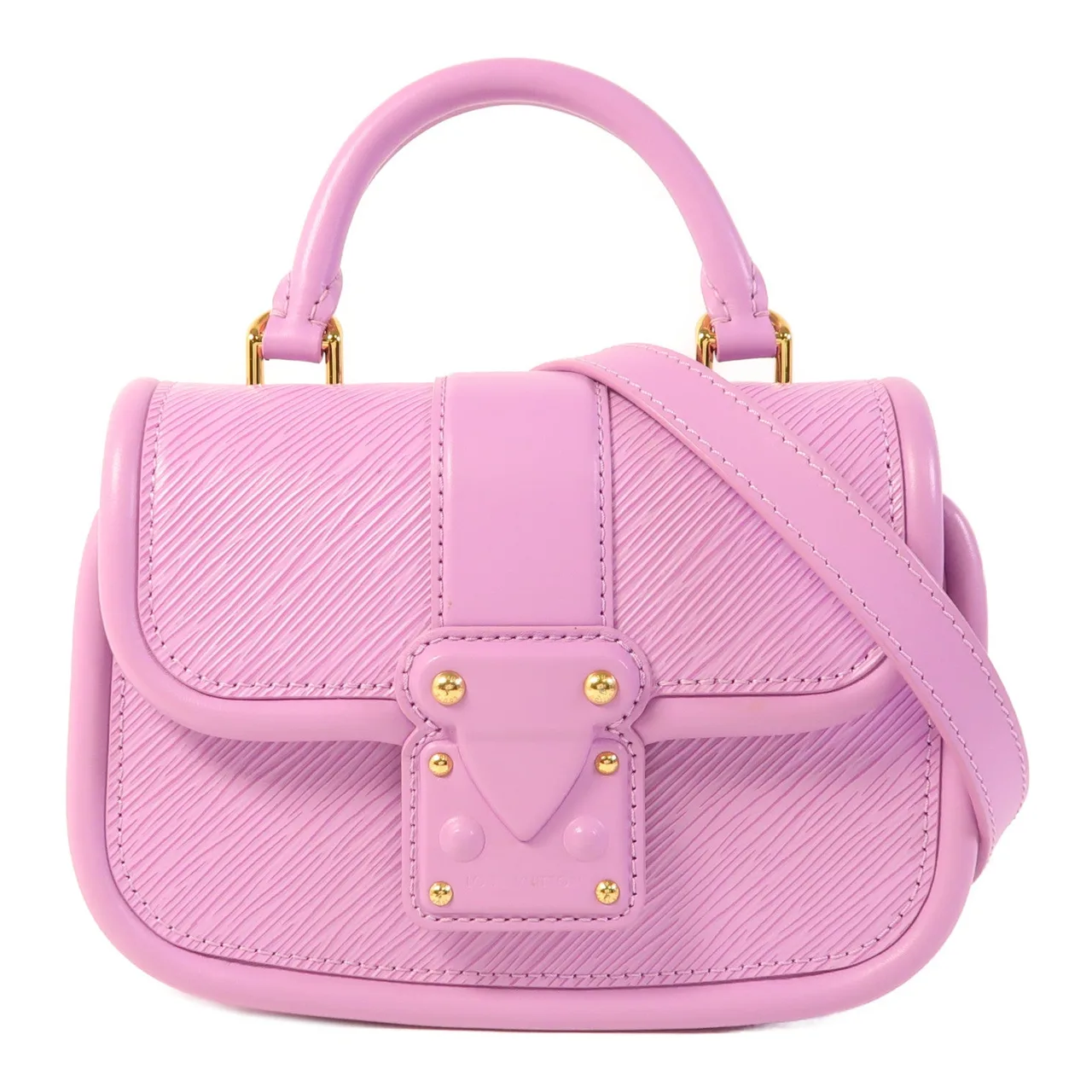 LOUIS VUITTON M22721 兩用包 皮革 紫色 / Purple