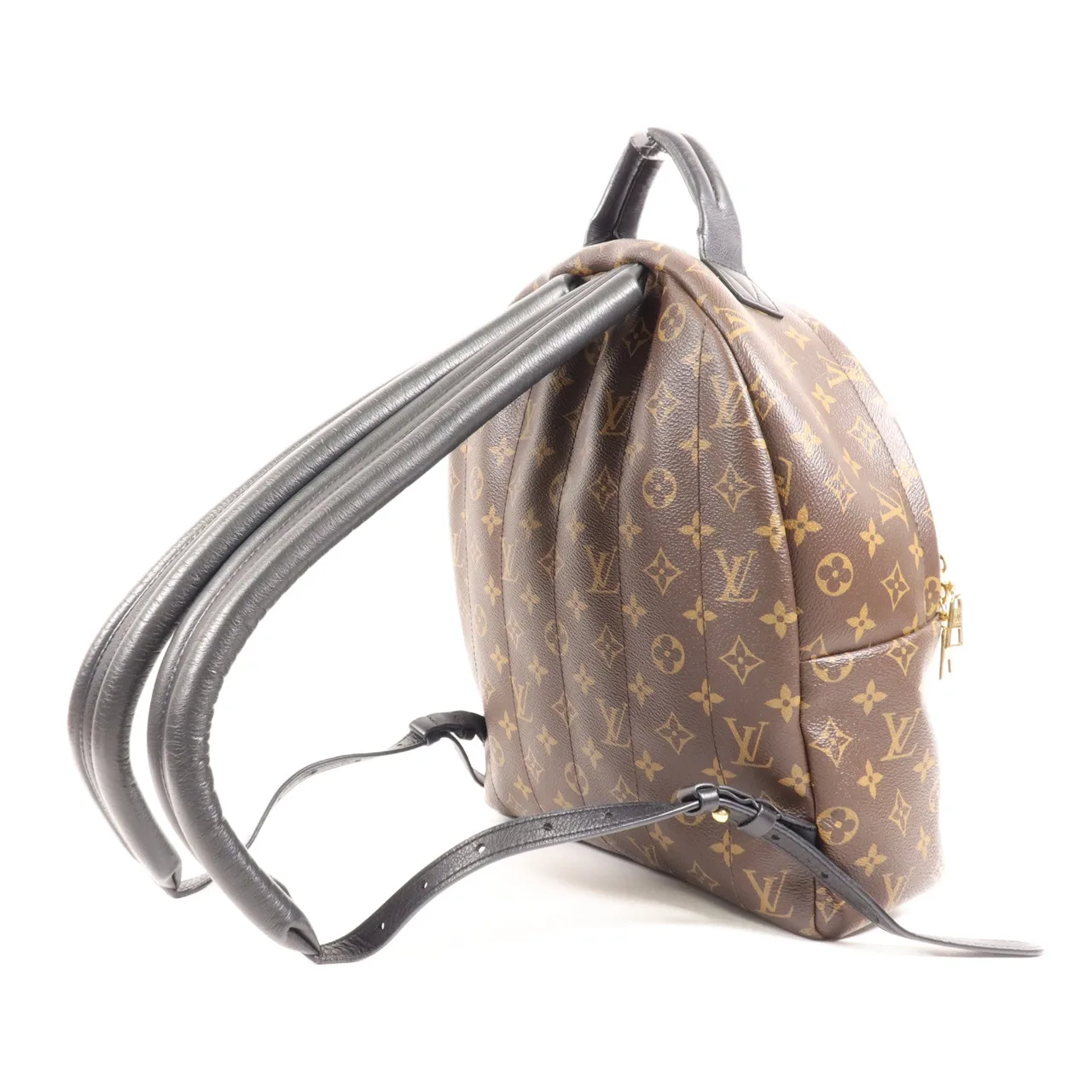 LOUIS VUITTON Palm Springs M44874 背包 塗層帆布 棕色 / Brown 塗層帆布 中古品A - 縮圖 8
