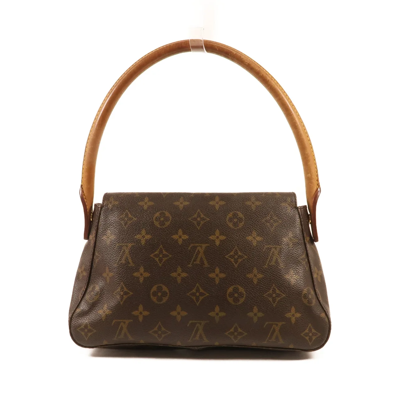 LOUIS VUITTON Loop M51147 肩背包 塗層帆布 棕色 / Brown 塗層帆布 中古品B - 縮圖 2