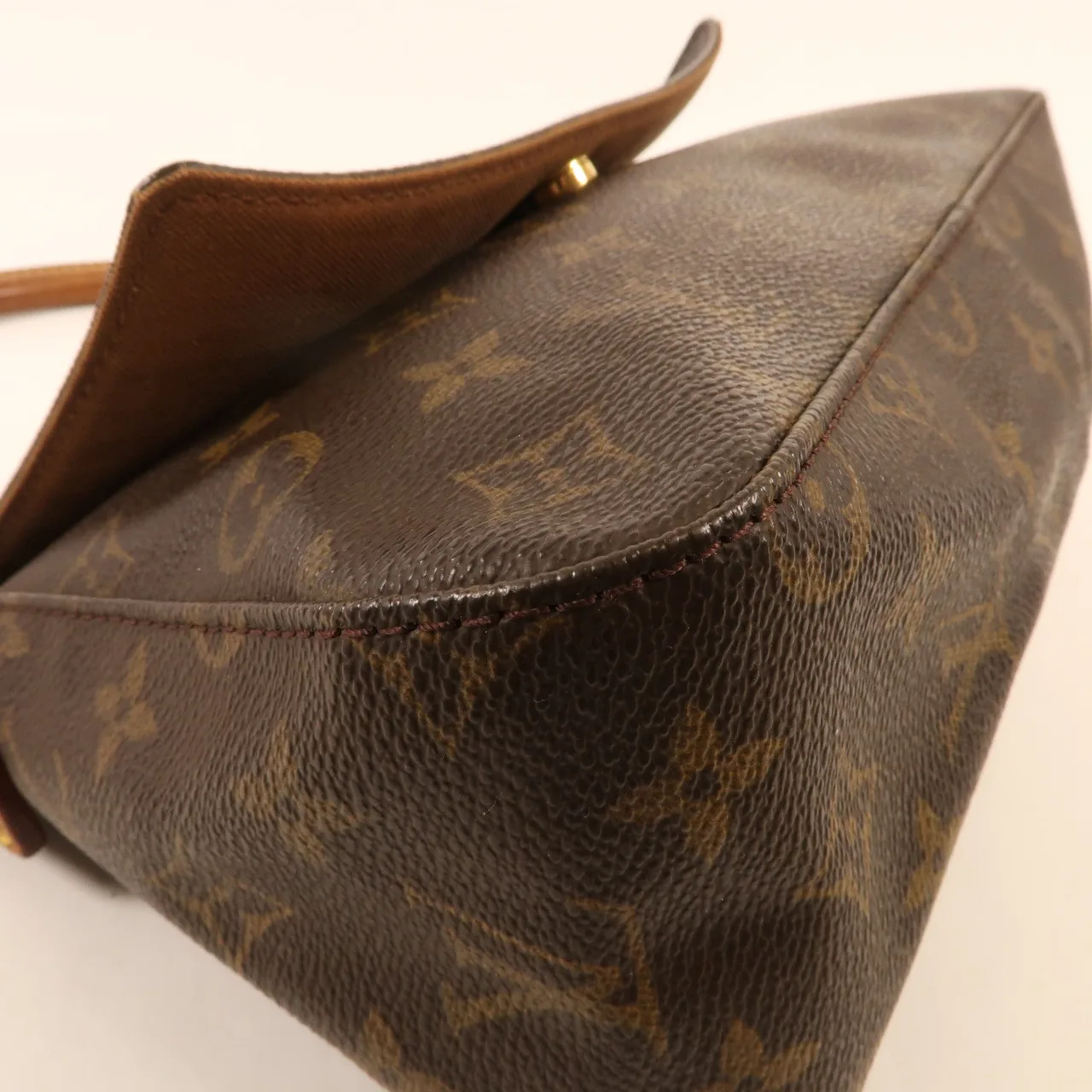 LOUIS VUITTON Loop M51147 肩背包 塗層帆布 棕色 / Brown 塗層帆布 中古品B - 縮圖 6