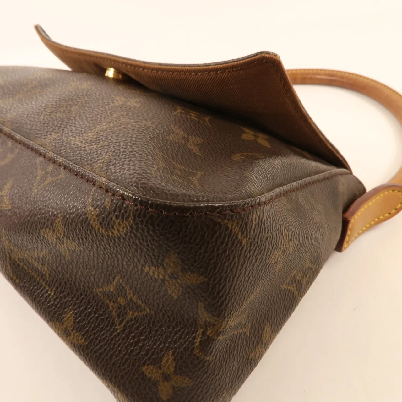 LOUIS VUITTON Loop M51147 肩背包 塗層帆布 棕色 / Brown 塗層帆布 中古品B - 縮圖 7
