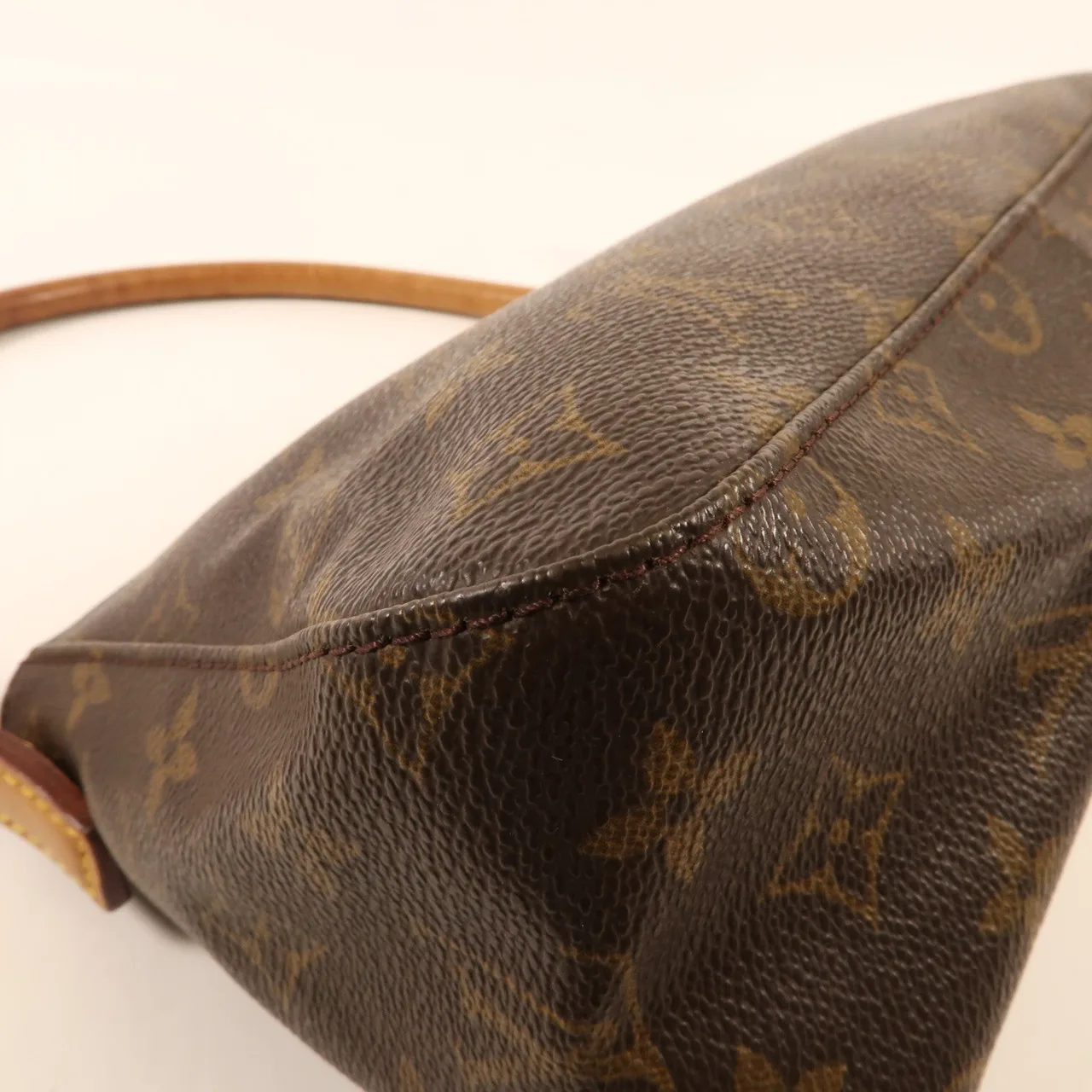 LOUIS VUITTON Loop M51147 肩背包 塗層帆布 棕色 / Brown 塗層帆布 中古品B - 縮圖 8
