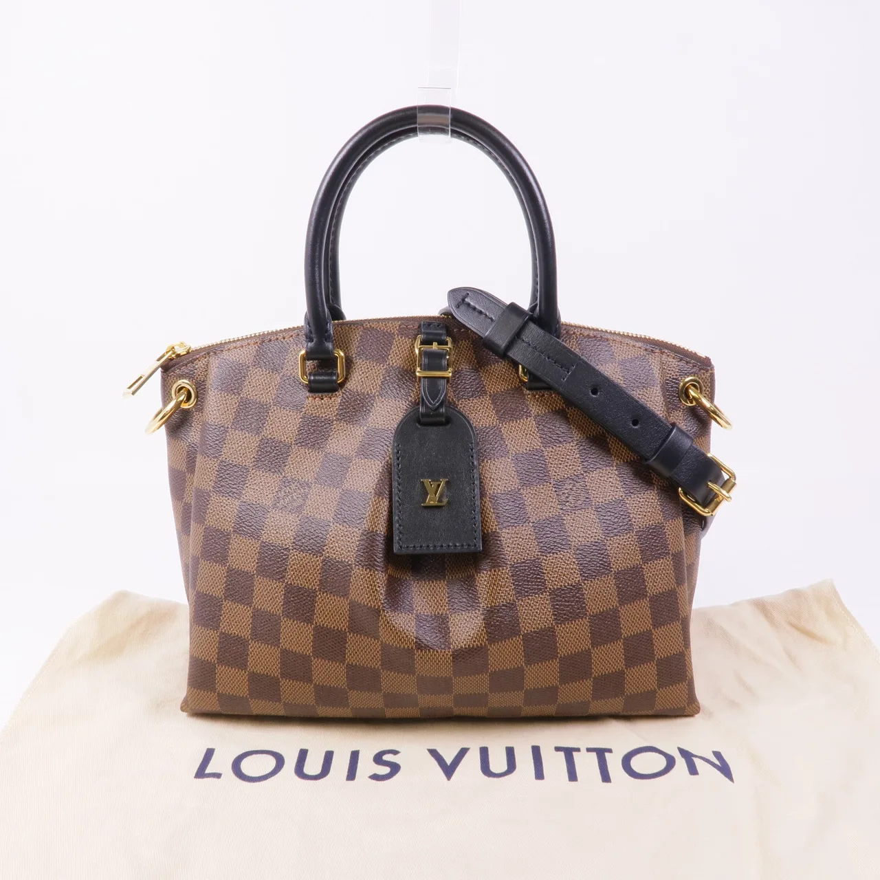 LOUIS VUITTON Odeon N45282 兩用包 塗層帆布 棕色 / Brown 塗層帆布 中古品A - 縮圖 14