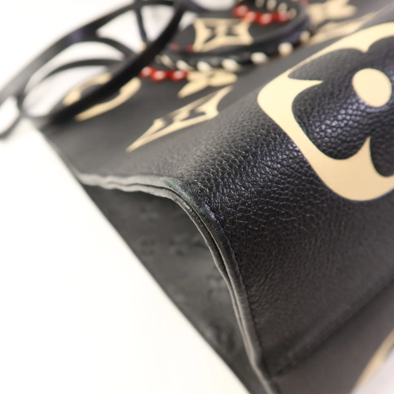 LOUIS VUITTON OnTheGo M45373 兩用包 牛皮 黑色 / Black 牛皮 中古品B - 縮圖 15