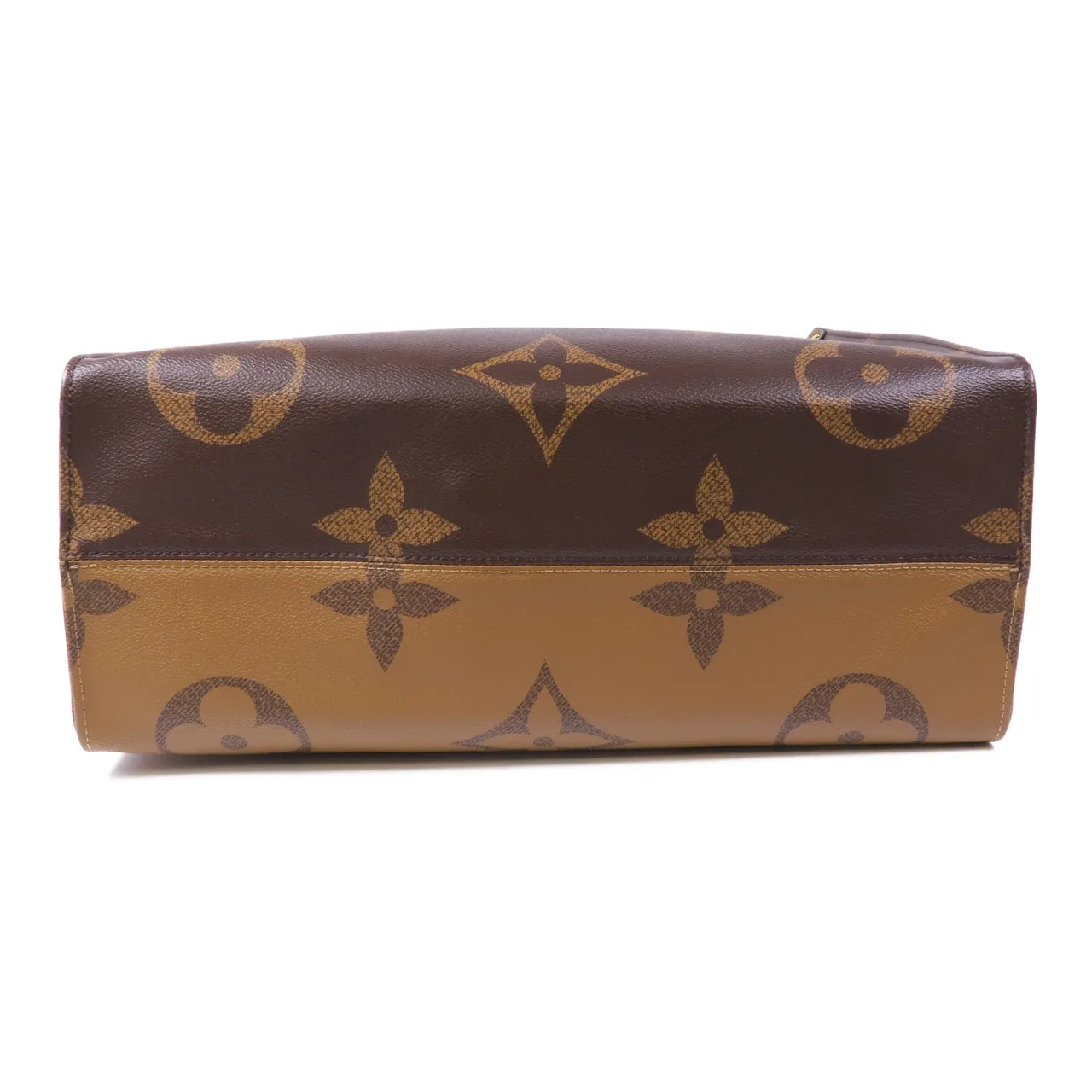 LOUIS VUITTON OnTheGo M45320 兩用包 塗層帆布 棕色 塗層帆布 中古品B - 縮圖 4