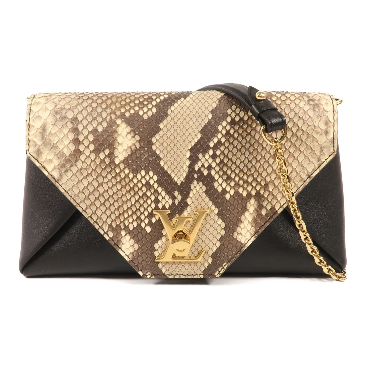 LOUIS VUITTON N94400 肩背包 x Python 黑色 / 棕色 / Black/Brwon