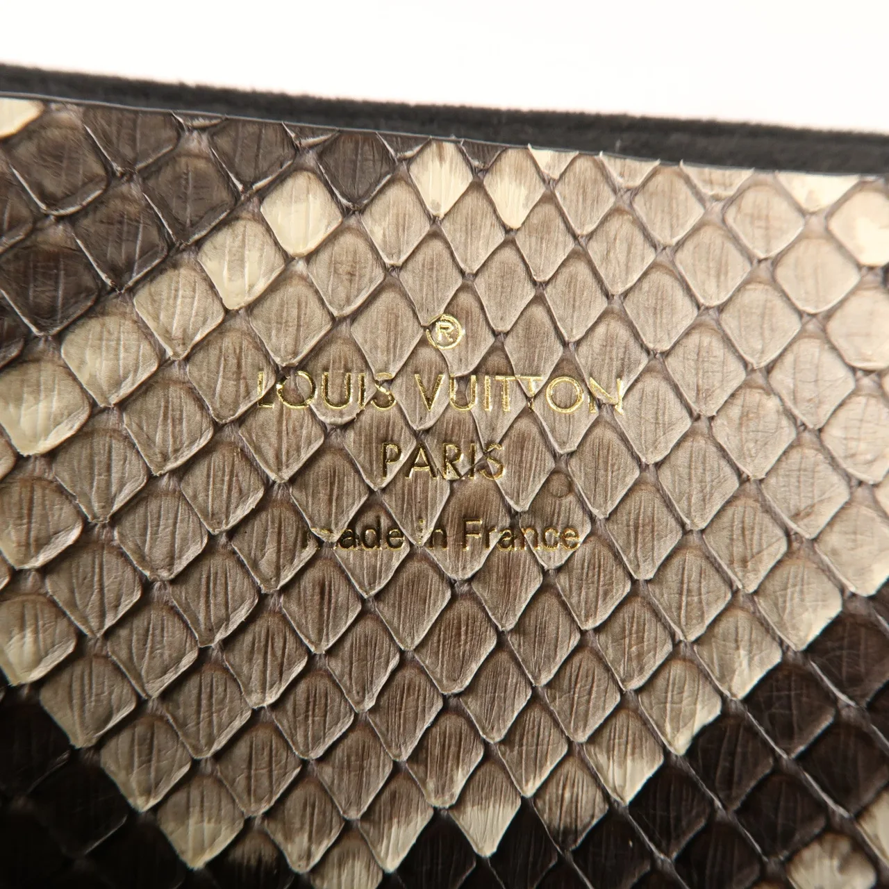 LOUIS VUITTON N94400 肩背包 x Python 黑色 / 棕色 / Black/Brwon x Python 中古品A - 縮圖 15