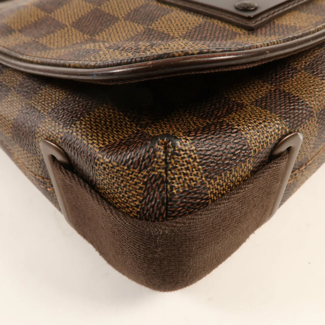 LOUIS VUITTON Brooklyn N51210 肩背包 塗層帆布 棕色 / Brown 塗層帆布 中古品B - 縮圖 7