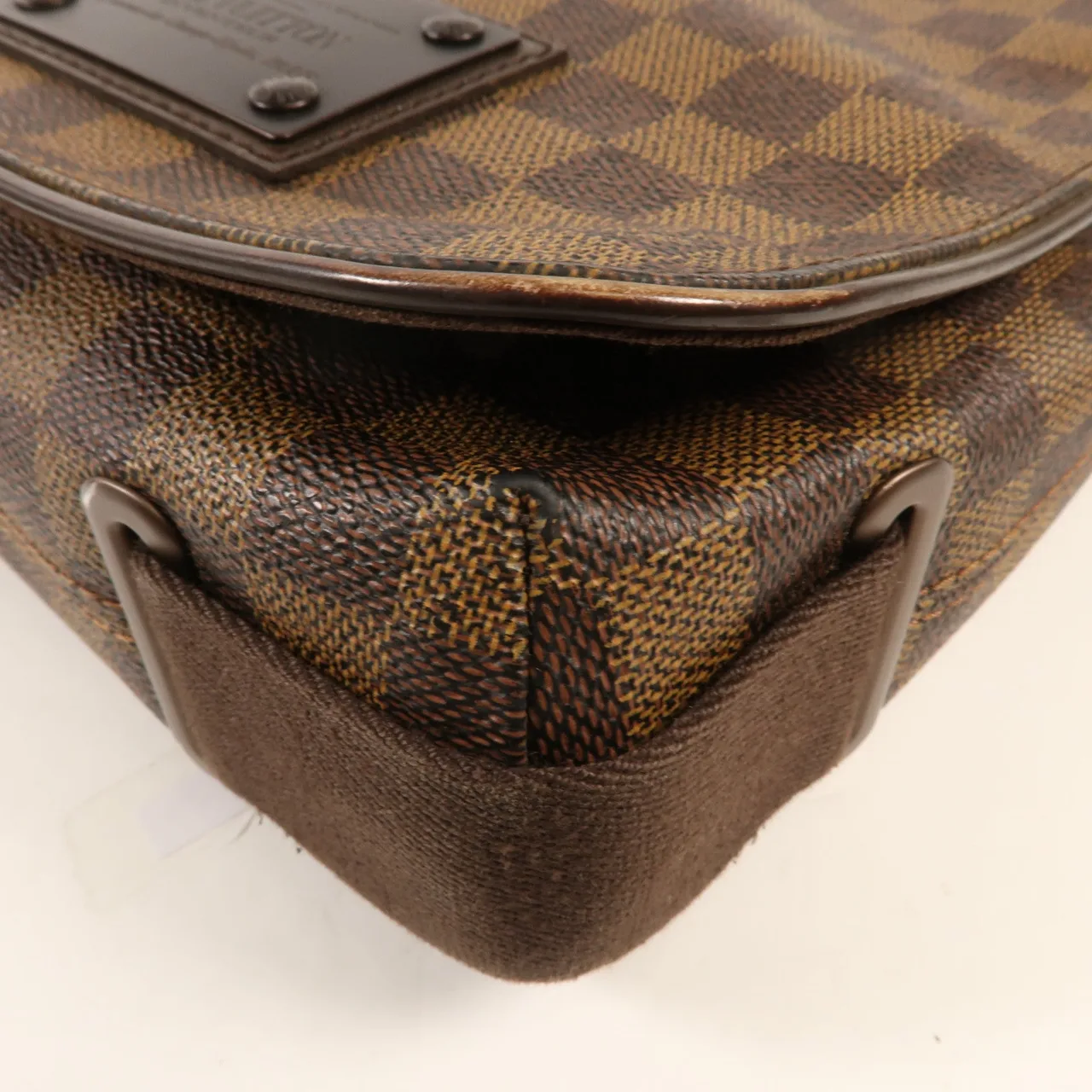 LOUIS VUITTON Brooklyn N51210 肩背包 塗層帆布 棕色 / Brown 塗層帆布 中古品B - 縮圖 8