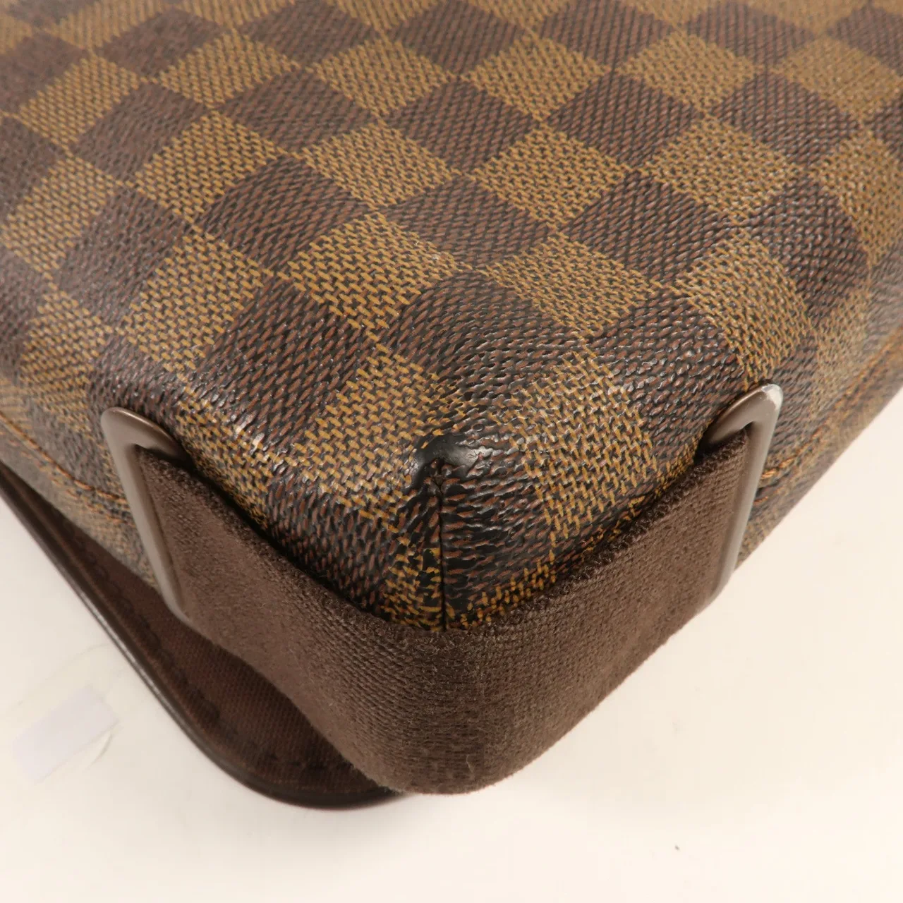 LOUIS VUITTON Brooklyn N51210 肩背包 塗層帆布 棕色 / Brown 塗層帆布 中古品B - 縮圖 9