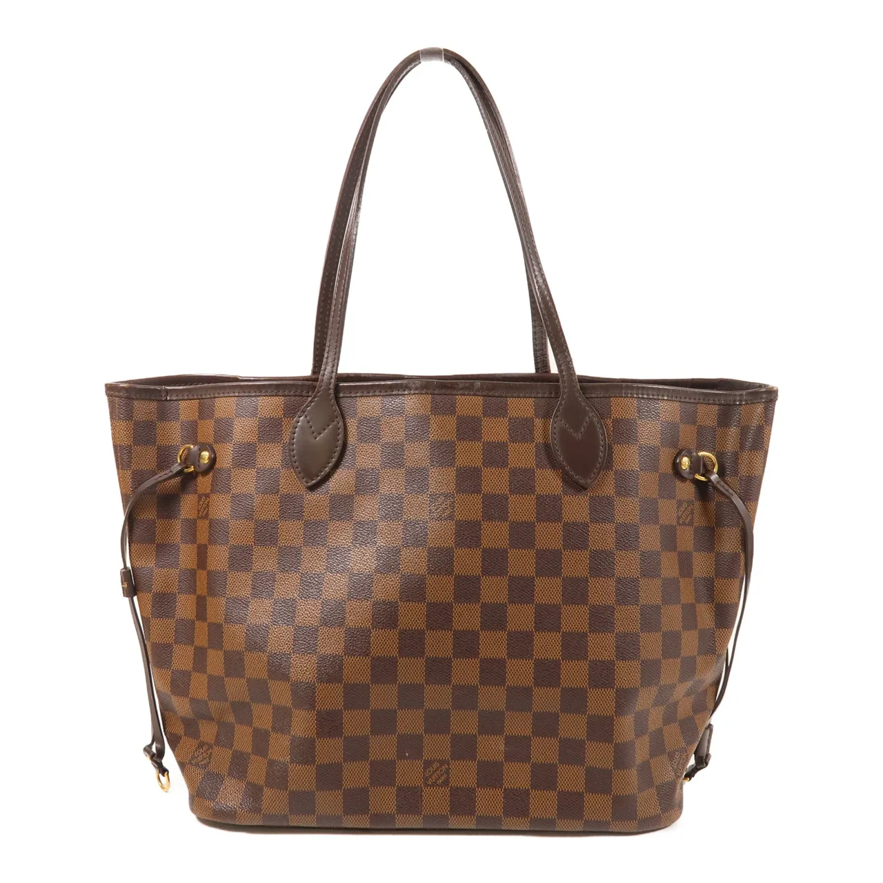 LOUIS VUITTON Neverfull N41358 托特包 塗層帆布 棕色 塗層帆布 中古品B - 縮圖 2