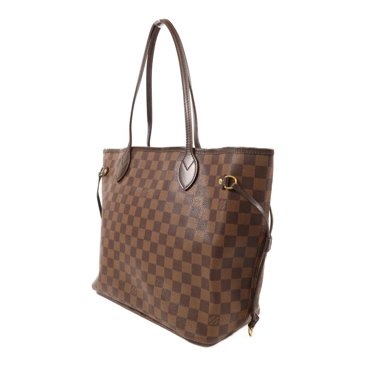 LOUIS VUITTON Neverfull N41358 托特包 塗層帆布 棕色 塗層帆布 中古品B - 縮圖 3
