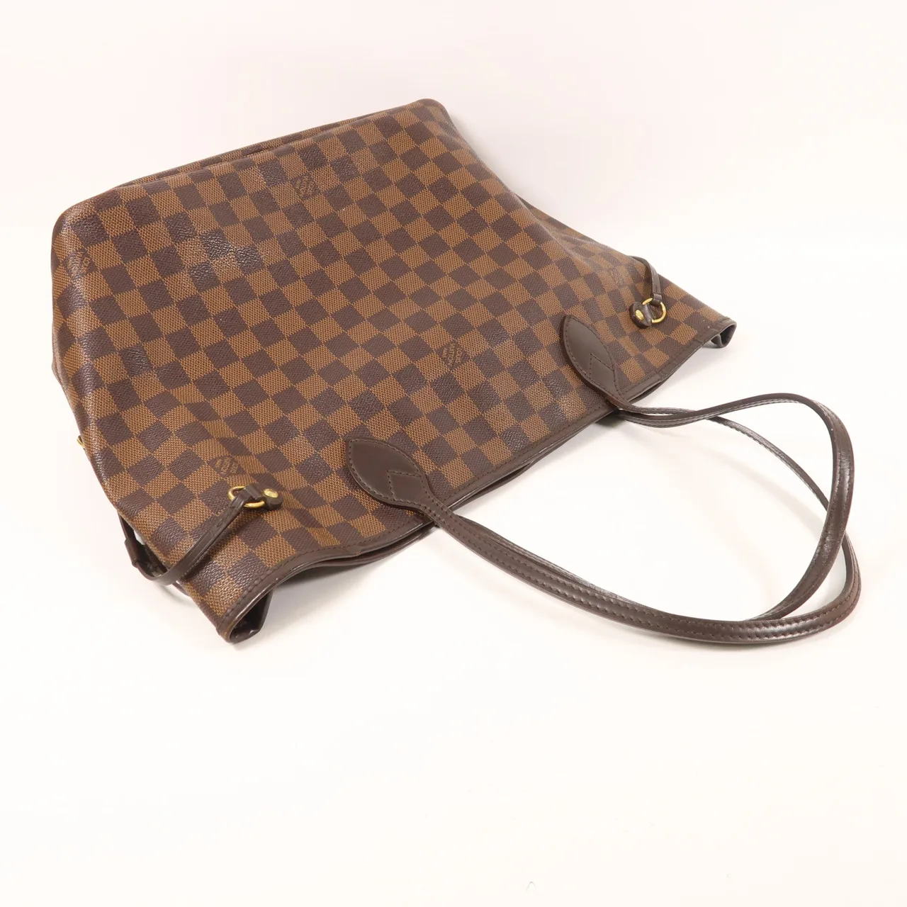 LOUIS VUITTON Neverfull N41358 托特包 塗層帆布 棕色 塗層帆布 中古品B - 縮圖 8