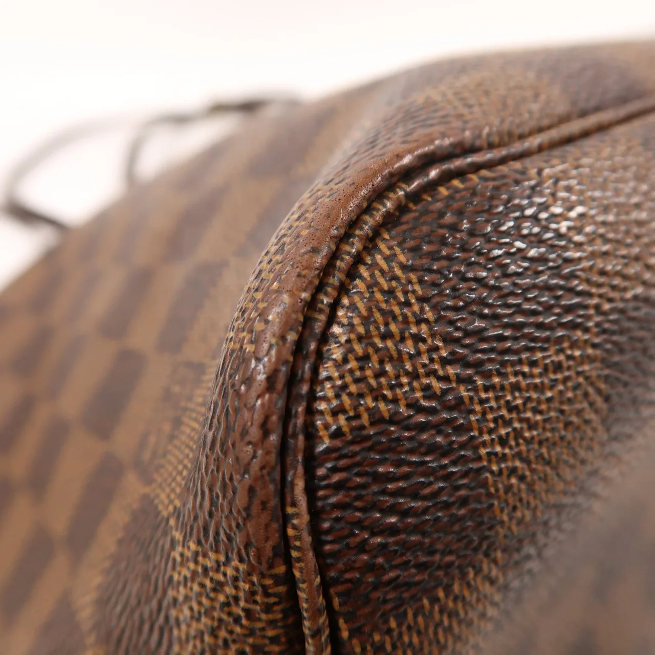 LOUIS VUITTON Neverfull N41358 托特包 塗層帆布 棕色 塗層帆布 中古品B - 縮圖 11