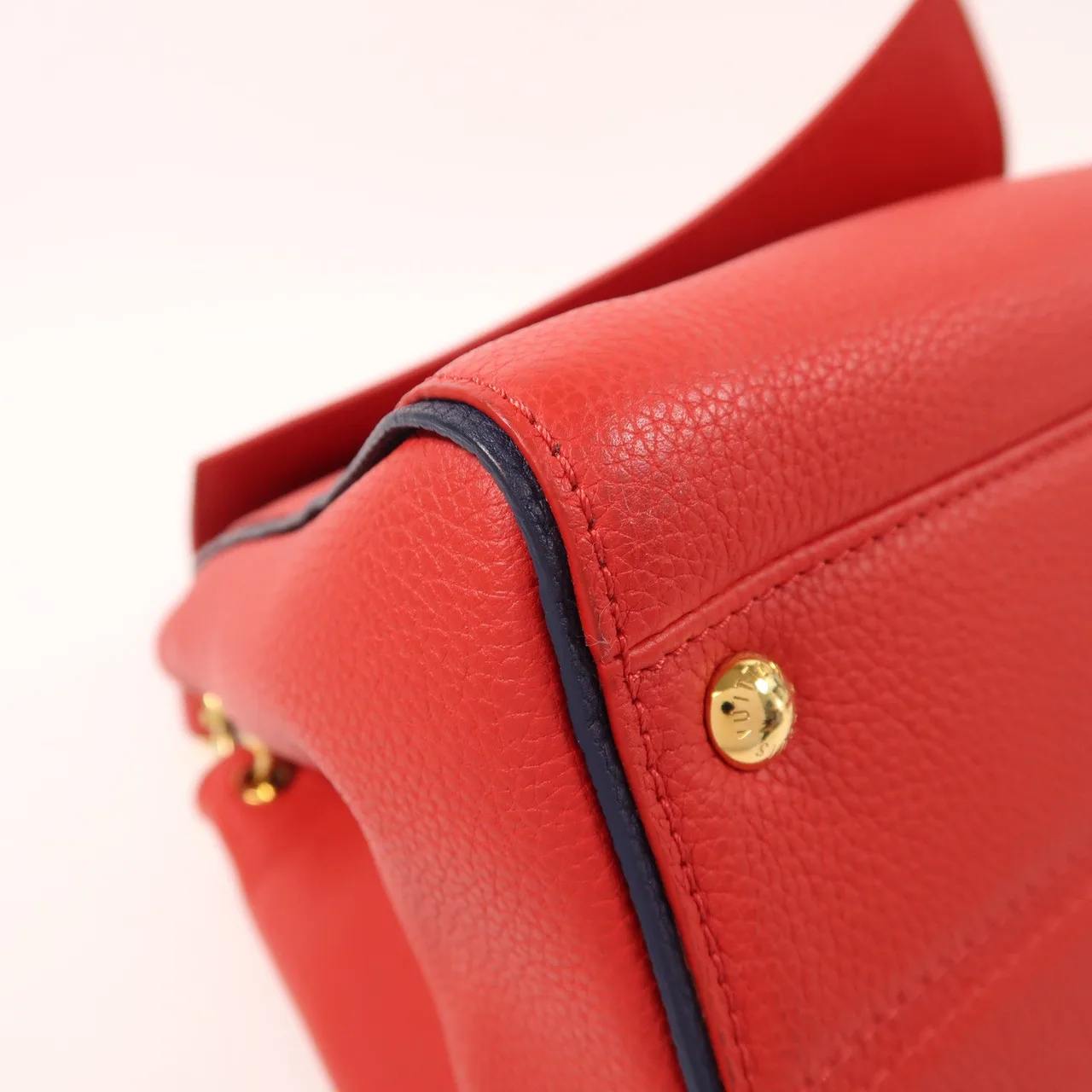 LOUIS VUITTON M54624 兩用包 塗層帆布 棕色 / 紅色 / Red/Browm 塗層帆布 中古品B - 縮圖 11