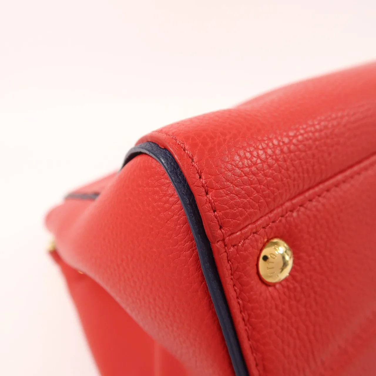 LOUIS VUITTON M54624 兩用包 塗層帆布 棕色 / 紅色 / Red/Browm 塗層帆布 中古品B - 縮圖 13