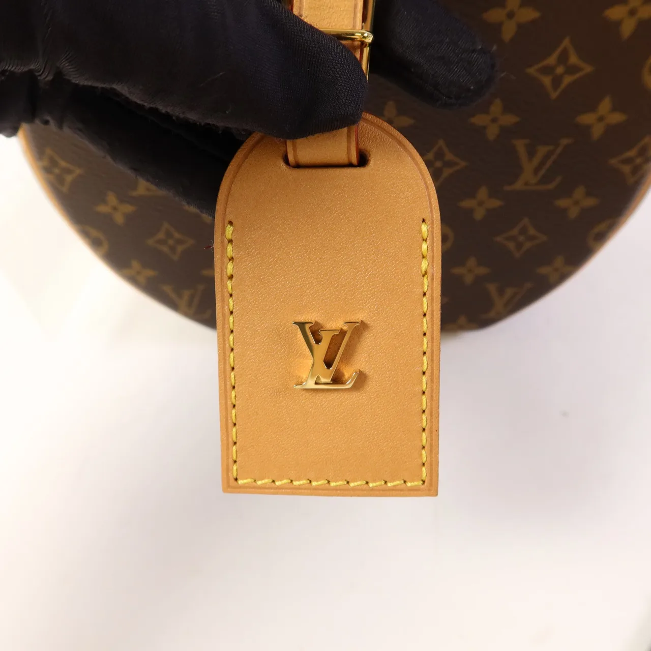 LOUIS VUITTON Petite Boite Chapeau M43514 兩用包 塗層帆布 棕色 塗層帆布 中古品A - 縮圖 10
