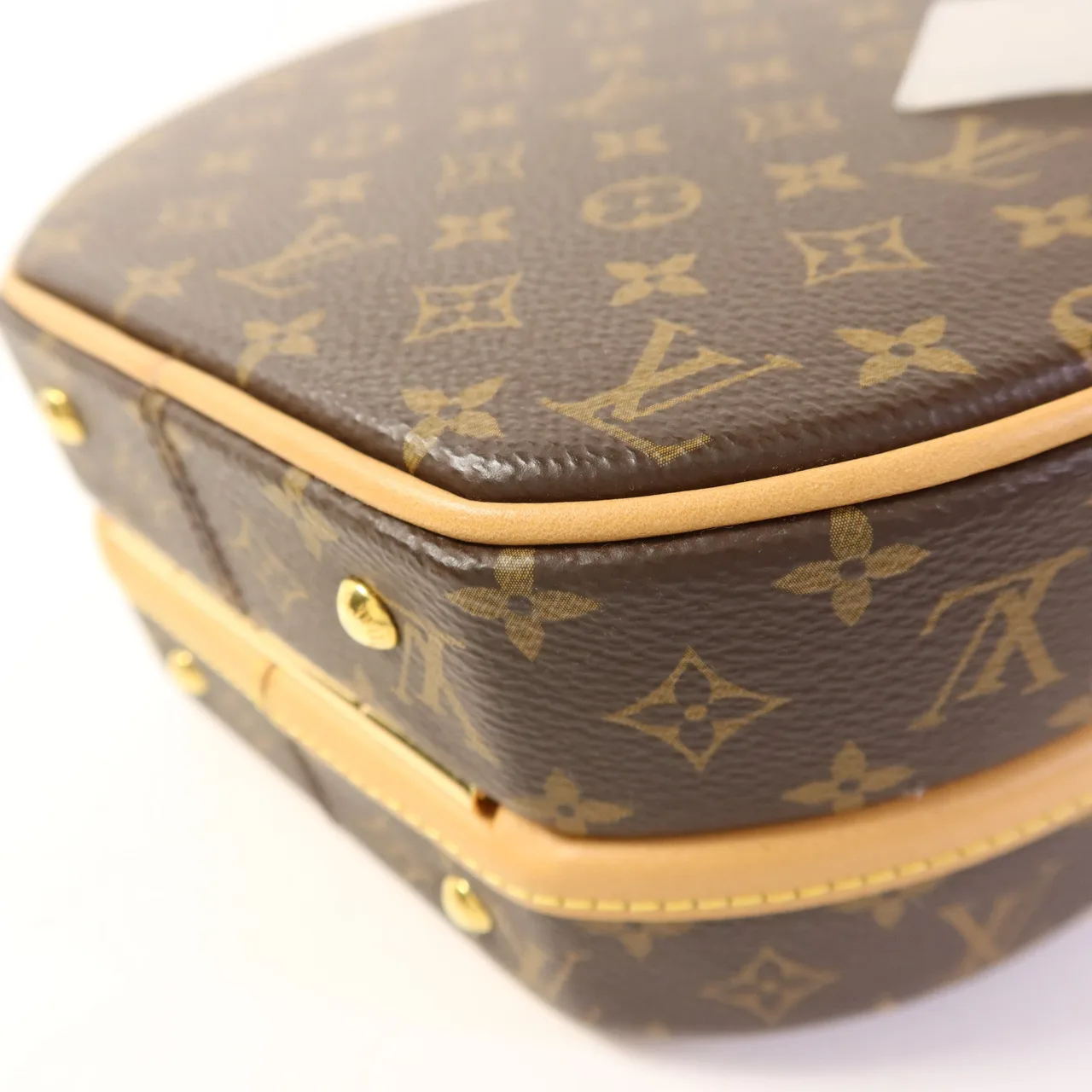 LOUIS VUITTON Petite Boite Chapeau M43514 兩用包 塗層帆布 棕色 塗層帆布 中古品A - 縮圖 14