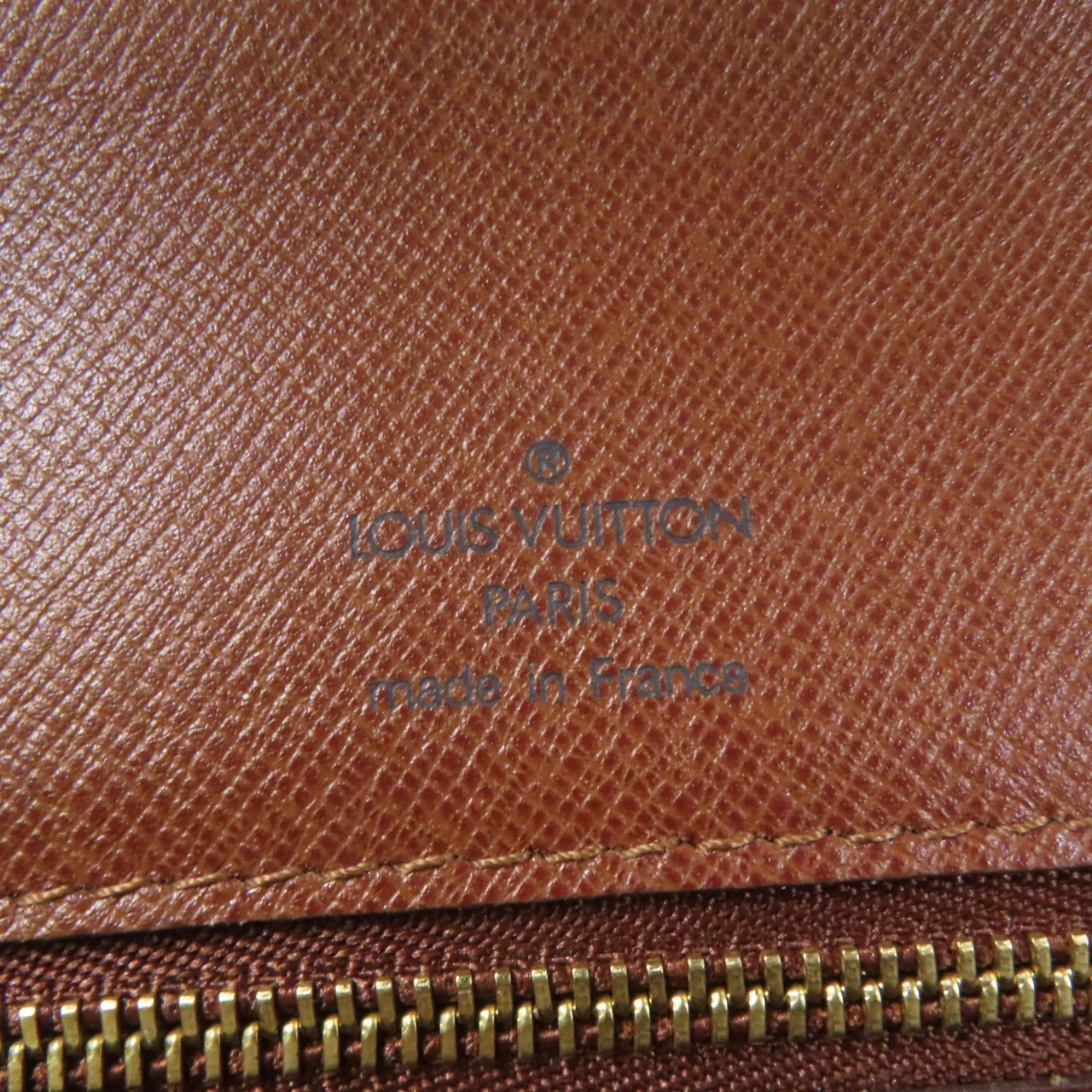 LOUIS VUITTON Monceau M51187 兩用包 塗層帆布 棕色 塗層帆布 中古品B - 縮圖 7