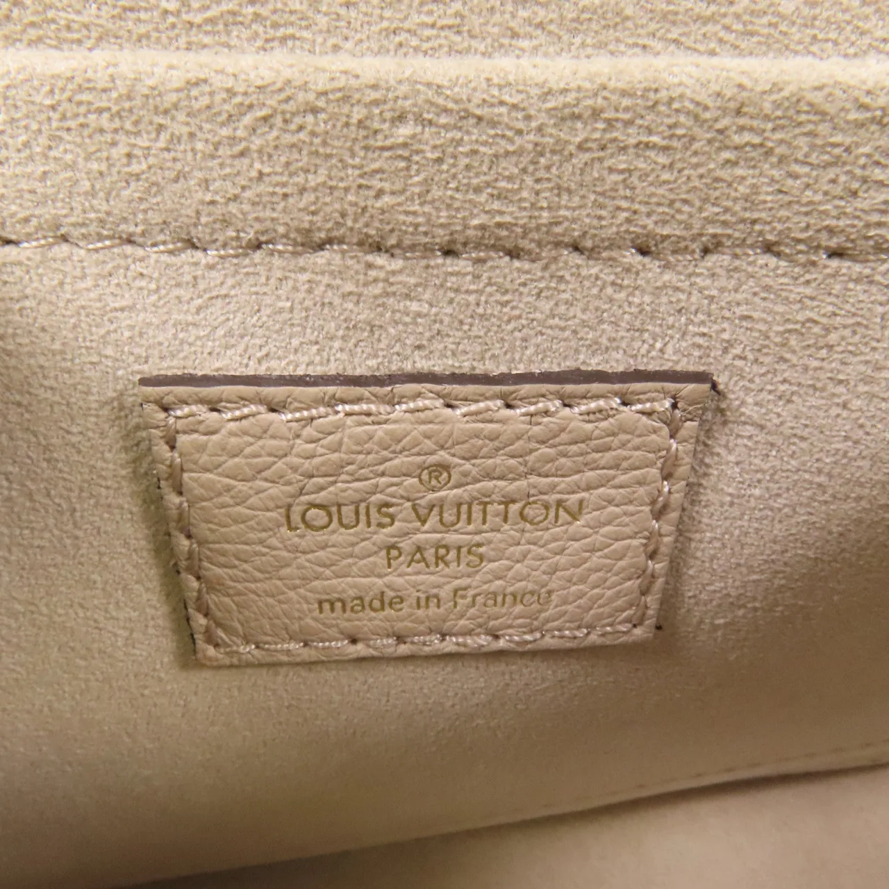 LOUIS VUITTON Lock Me M58554 兩用包 牛皮 灰色 / Grey 牛皮 中古品A - 縮圖 10