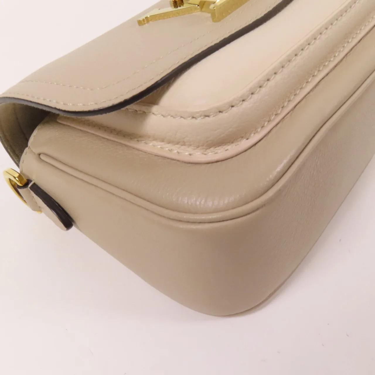 LOUIS VUITTON Lock Me M58554 兩用包 牛皮 灰色 / Grey 牛皮 中古品A - 縮圖 12