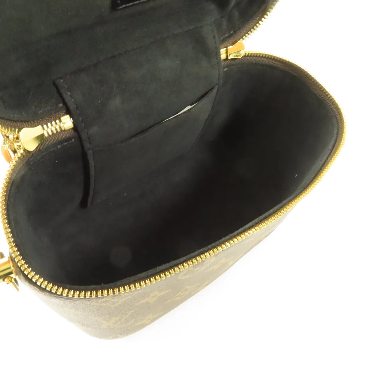 LOUIS VUITTON Vanity M45165 兩用包 塗層帆布 棕色 / Brown 塗層帆布 中古品A - 縮圖 5