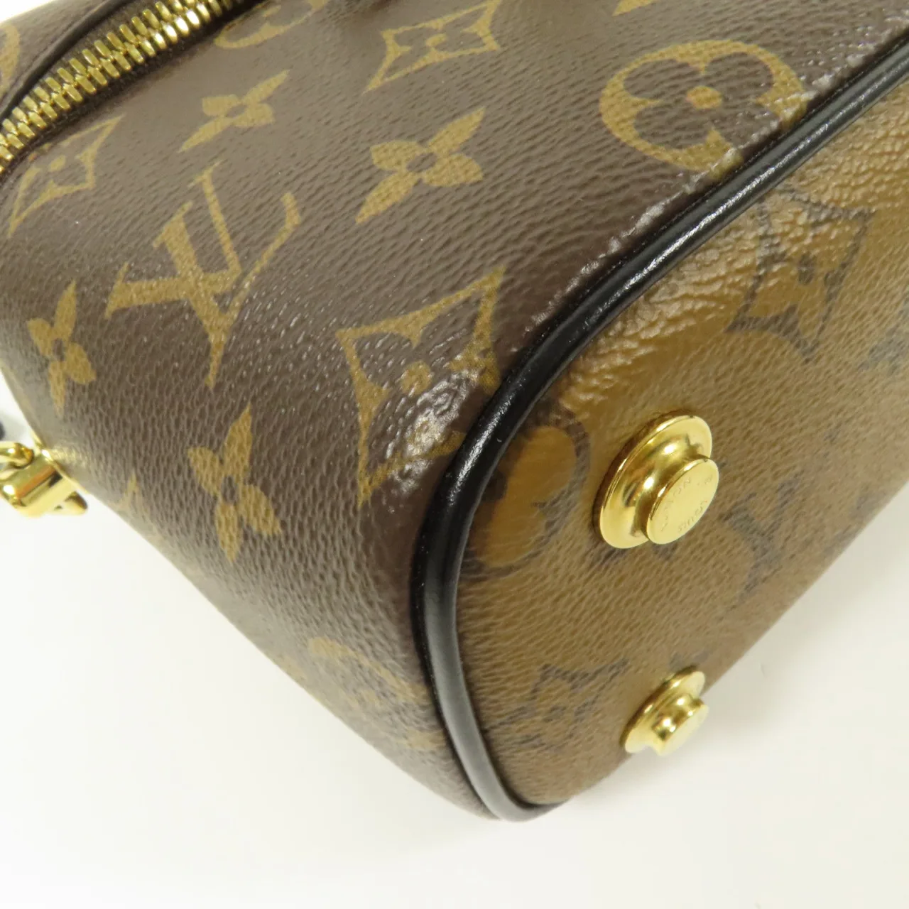 LOUIS VUITTON Vanity M45165 兩用包 塗層帆布 棕色 / Brown 塗層帆布 中古品A - 縮圖 11