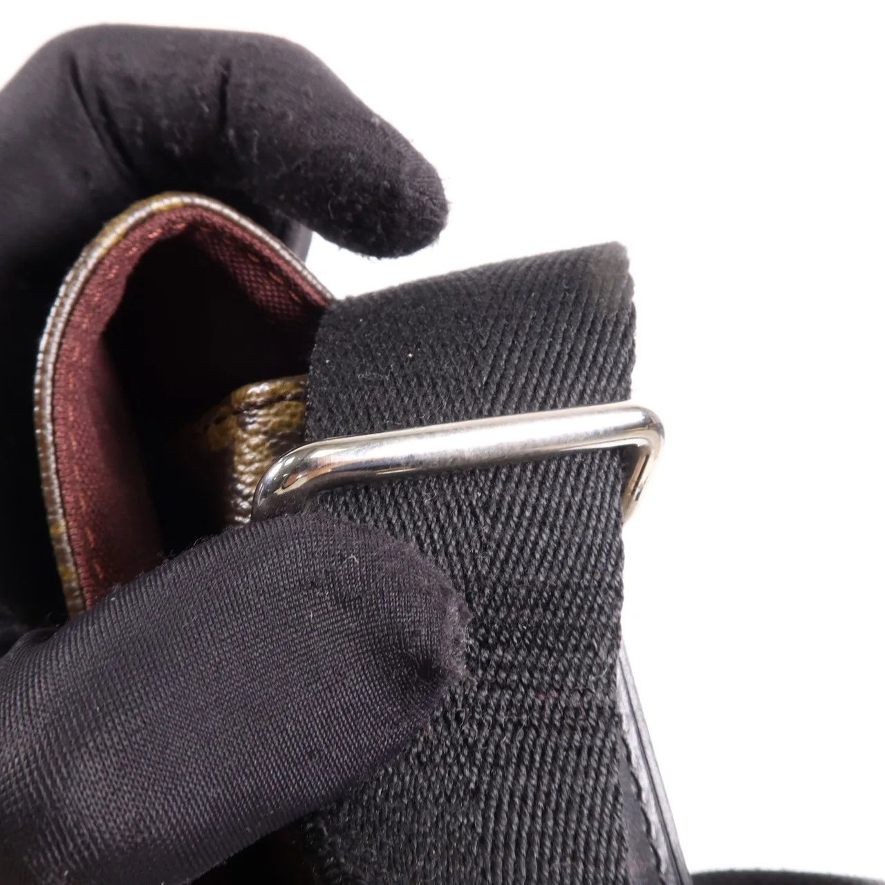 LOUIS VUITTON M40934 肩背包 塗層帆布 棕色 / Brwon 塗層帆布 中古品B - 縮圖 15