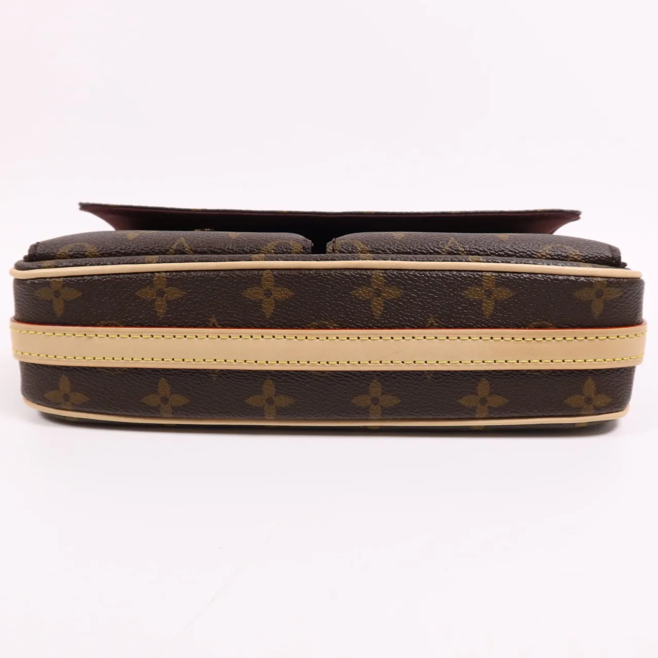 LOUIS VUITTON M46999 兩用包 塗層帆布 棕色 塗層帆布 新品同様 - 縮圖 4