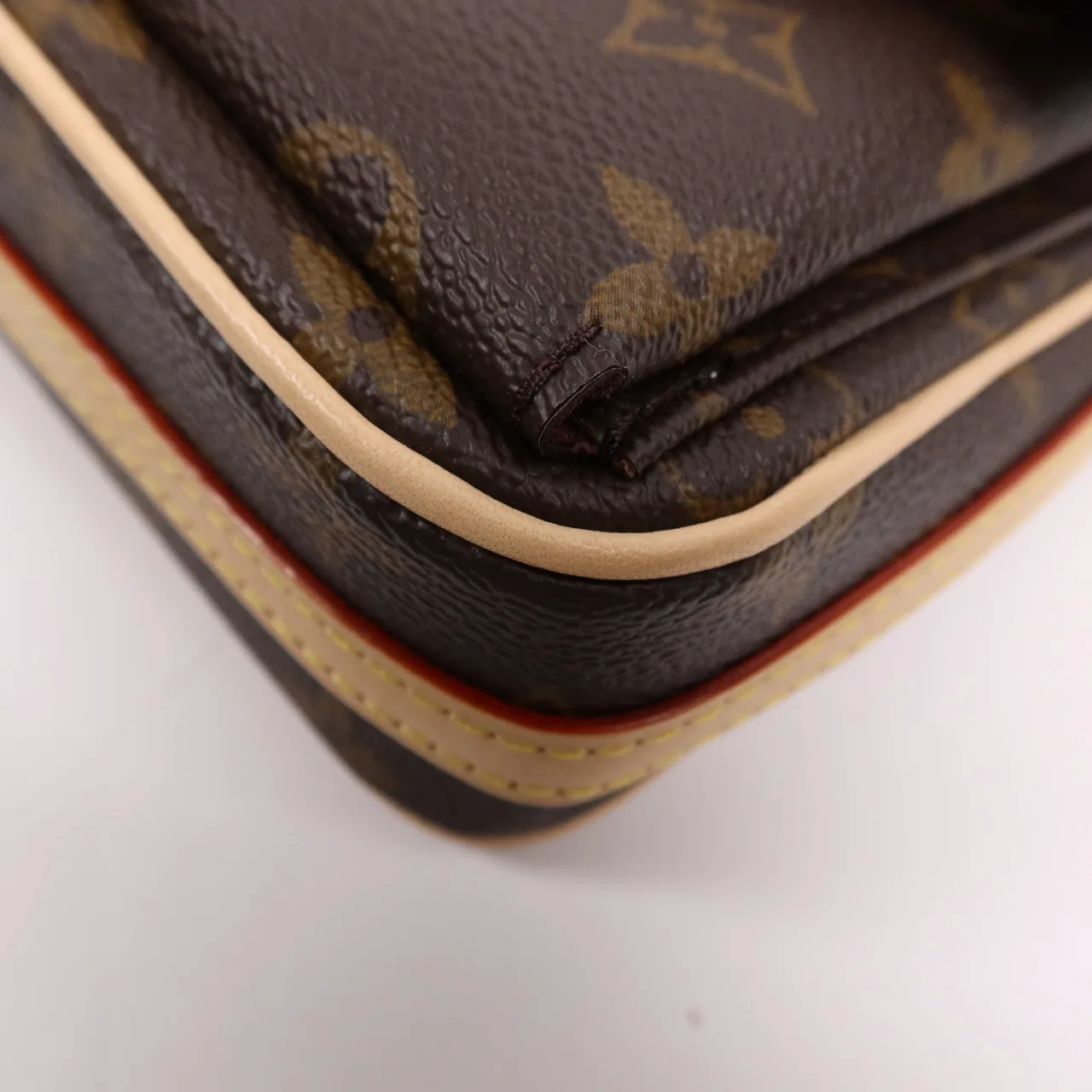 LOUIS VUITTON M46999 兩用包 塗層帆布 棕色 塗層帆布 新品同様 - 縮圖 9